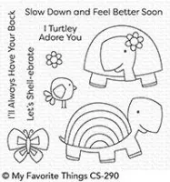 Too-Cute Turtles - Clear Stamps - MFT