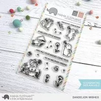 Dandelion Wishes - Clear Stamps - Mama Elephant
