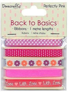 Dovecraft - Ribbons - Perfectly Pink