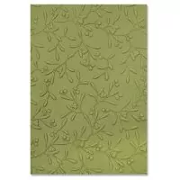 3-D Embossing Folder - Delicate Mistletoe - Sizzix