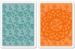 Doily & Roses Set - Embossing Folders