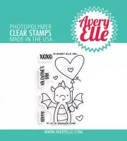 Dragon Love - Clear Stamps - Avery Elle
