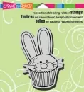 Easter Cupcake - Cling Stamp - Stampendous