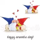 Smoochie Gnomes - Rubber Stamps - Stamping Bella