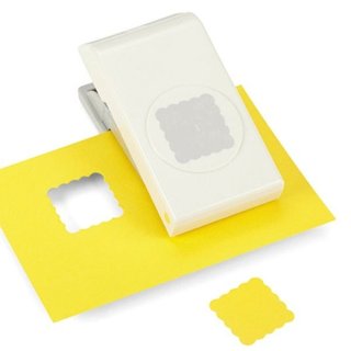 EK Tools - Scallop Square Punch - 1,25" - Large Nesting Punch