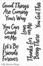 Encouraging Words - Clear Stamps - MFT