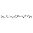 Fairy Happy Birthday - Clear Stamps - Lavinia