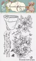 Flower Pot - Clear Stamps - Colorado Craft Company