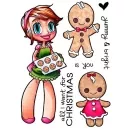 Ginger Bread Kaylee - Clearstamps