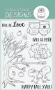 Fall in Love - Clear Stamps