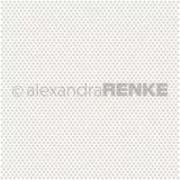 Hellblaue mit Goldrand - 12"x12" - Alexandra Renke