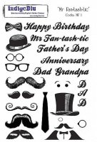 Mr Fan-tash-tic - Rubber Stamp - IndigoBlu