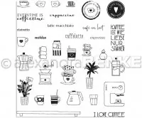 Kaffee Icons - Clear Stamps - Alexandra Renke