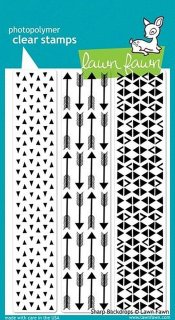 Sharp Backdrops - Clear Stamps - 2nd grade