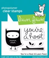 You're A Hoot - Bundle Stamps + Dies - Lawn Fawn - 2nd grade