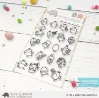 Little Chickie Agenda - Clear Stamps - Mama Elephant
