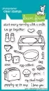 Love and Breakfast - Clearstamps