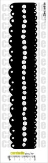 Scalloped Edge - Art Mask Edge - Stencil