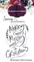 Merry Merry Mini - Clear Stamps - Colorado Craft Company