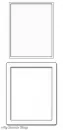 Rectangle Shaker Window & Frame - Die-namics - Stanzen