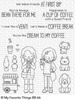 Friends at First Sip - Clear Stamps