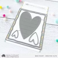 Mod Heart - Creative Cuts - Dies - Mama Elephant