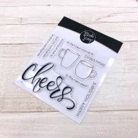 Cheers - Clear Stamps - ModaScrap