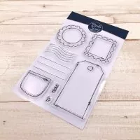 Postage Bits - Clear Stamps - ModaScrap