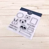 Postage Hugs - Clear Stamps - ModaScrap