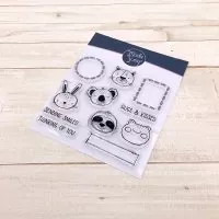 Postage Hugs - Clear Stamps - ModaScrap