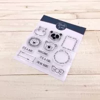 Postage New Baby - Clear Stamps - ModaScrap