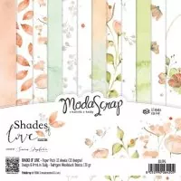 ModaScrap - Shades of Love - Paper Pack - 6"x6"