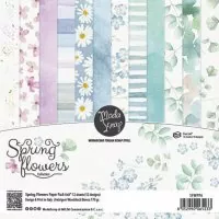 ModaScrap - Spring Flowers - Paper Pack - 6"x6"