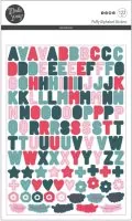 The Magic of Christmas - Puffy Alphabet Stickers - ModaScrap