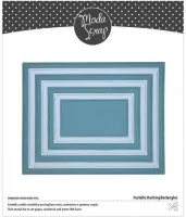 Dashing Rectangles - Dies - ModaScrap