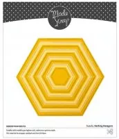 Fustella - Dashing Hexagons - Stanzen - ModaScrap