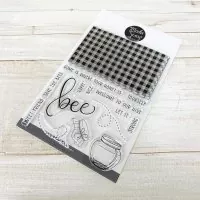 Bee Happy - Clear Stamps - ModaScrap