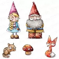 Oddball Gnome Parents - Rubber Stamps - Stamping Bella