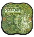 StazOn Midi - Olive Green - Tsukineko