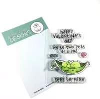 Peas Be Mine - Clear Stamps