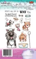 Woof You - Clear Stamps - Polkadoodles