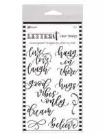 Ranger - Letter It - Clear Stamps - Encouragement