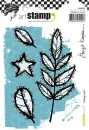 Falling Leafs - Cling Stamps