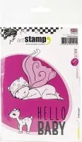 Hello Baby - Cling Stamps - Carabelle Studio