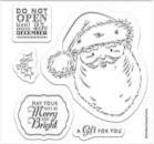 Santa - Clear Stamps