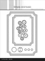 Simple and Basic Reverse Rounded Corners A6 / A7 dies