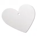 Tags white - Heart