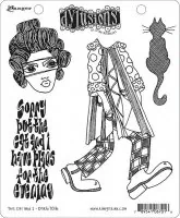The Cat And I - Rubber Stamps - Dylusions