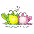 Toadally In Love - Rubberstamp