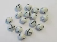Christmas Bells - 8mm - White - CraftEmotions